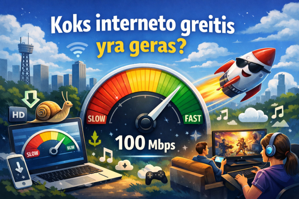 Interneto greitis