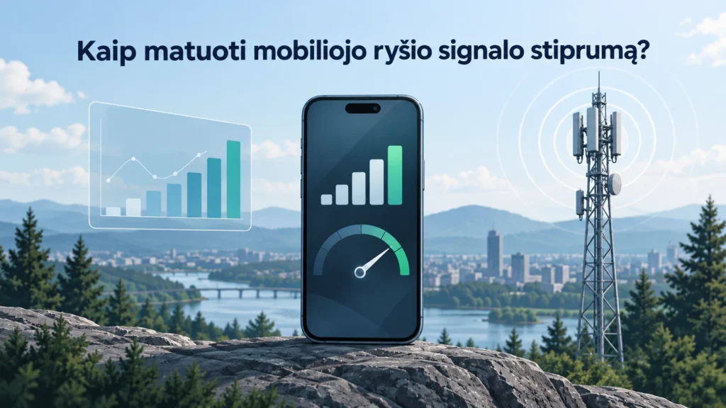 Mobiliojo ryšio signalo stiprumas