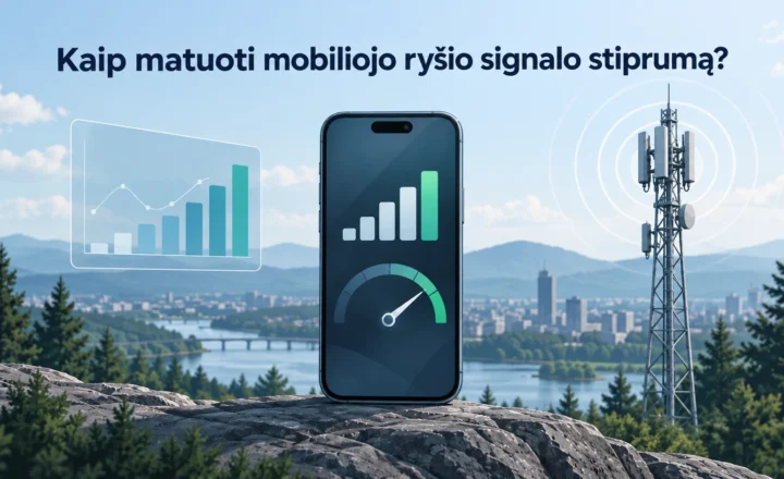 Mobiliojo ryšio signalo stiprumas
