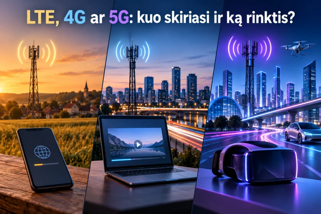 LTE, 4G, 5G